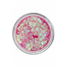 Pressed chunky glitter cream 10 ml 41345 flamingo pink chameleon