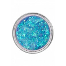 Pressed chunky glitter cream 10 ml  41382 blue lagune